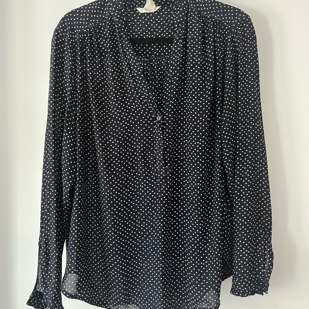 Polka dot  HM stylish blouse